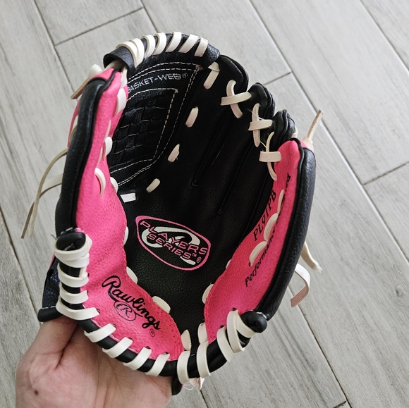 Rawlings Other - Rawlings Neon Pink and Black Glove